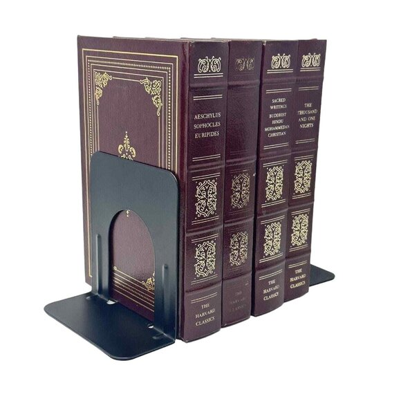 Bookends Black Metal Book End Set - Picture 5 of 5